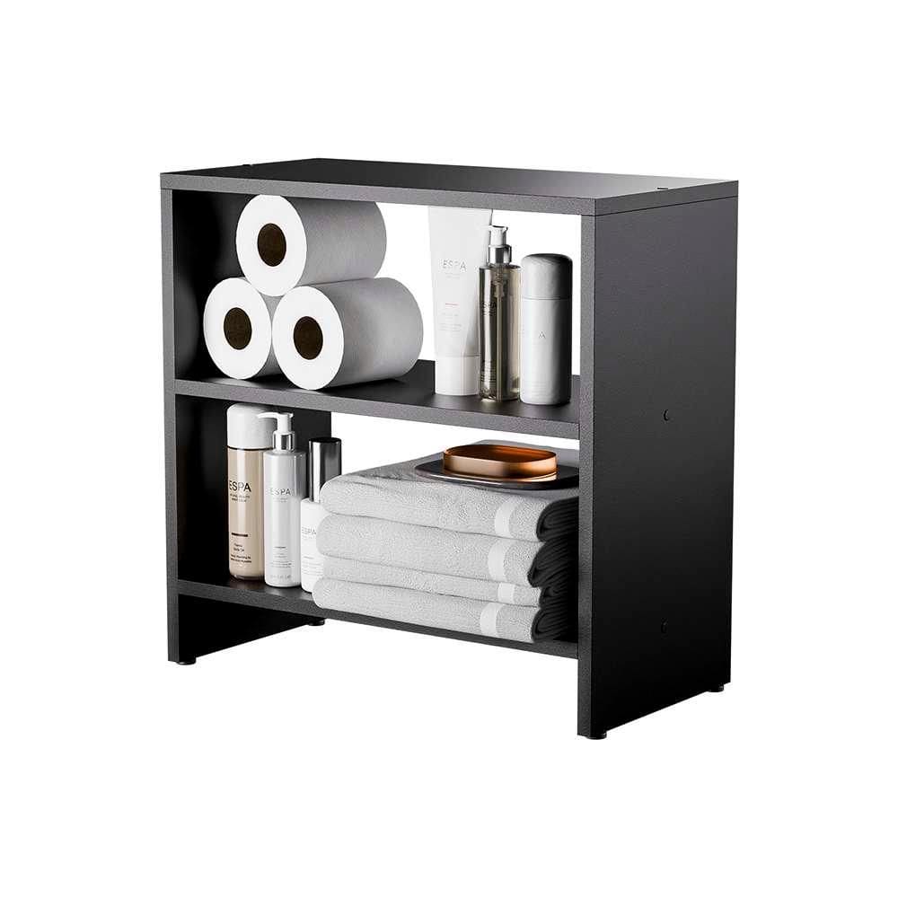Gabinete Armário Organizador para Banheiro 50cm Preto
