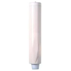Kit com 2 Dispenser de Copo Descartável Café Branco Premisse