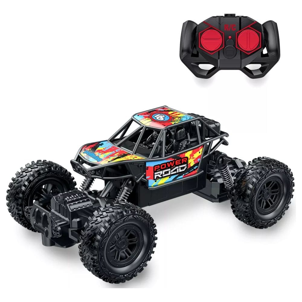 Brinquedo Carrinho de Controle Remoto PowerRoad-Recarregavel