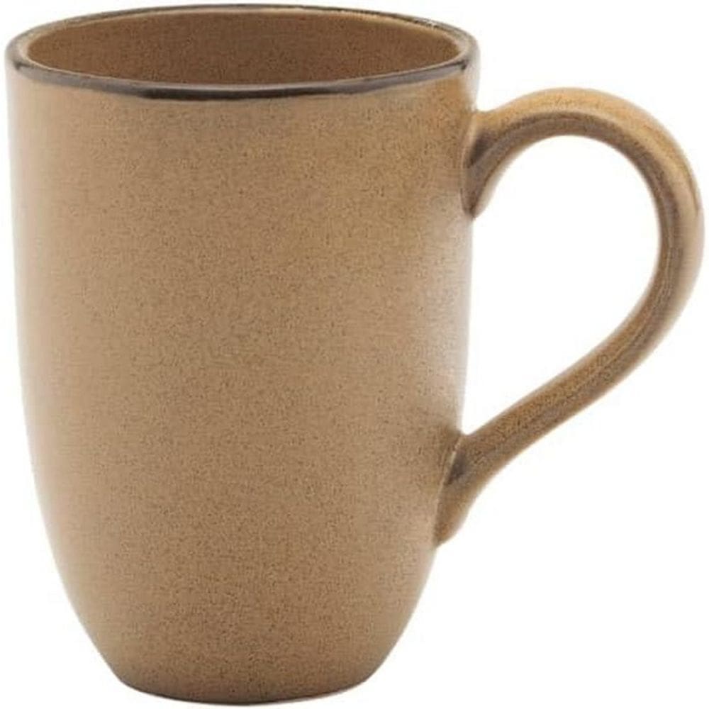 Caneca Flat 350 Ml Ocre Oxford