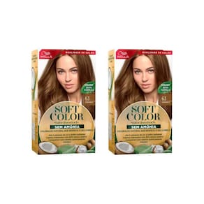 Coloraçao Soft Color 63 Castanho Dourado - Kit C/2Un