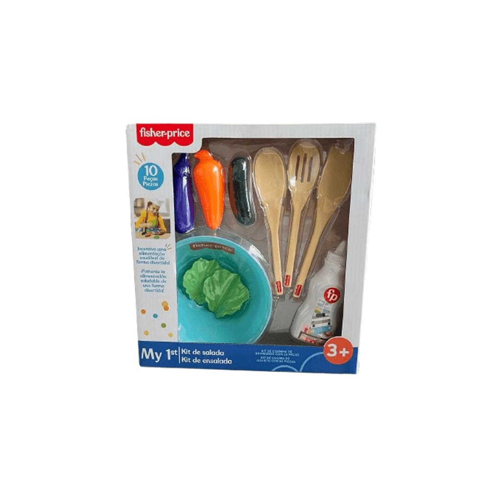 Kit de Cozinha - Meu Primeiro Kit Salada KUBE TOYS COMERCIO E