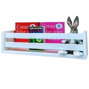 Revisteiro Infantil Parede Nicho Mdf Porta Brinquedo Estante