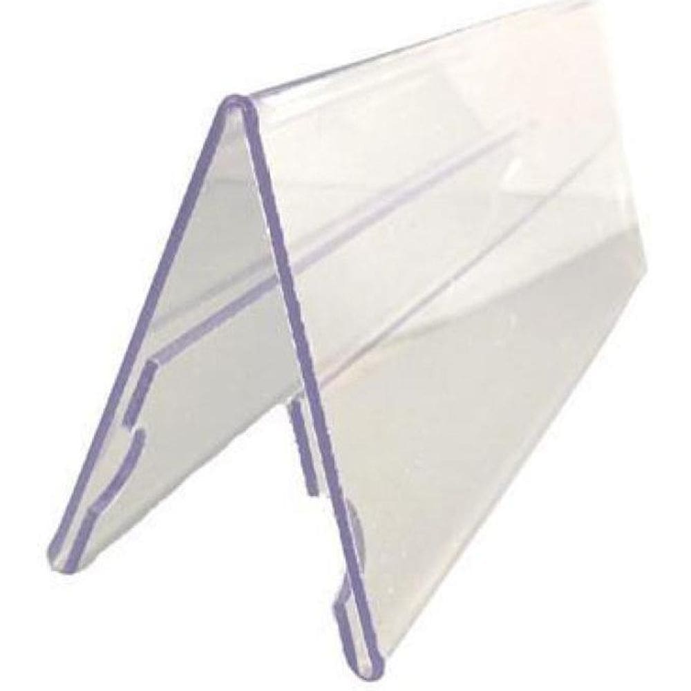 Porta Preço V 21X8Cm Display Prisma Buffet Etiqueta Mesa