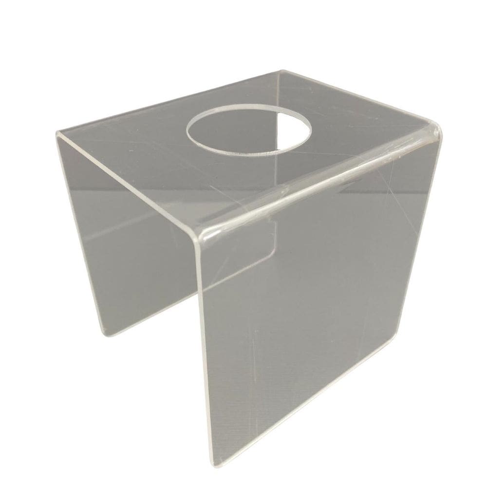 Suporte Acrílico 9x9cm - Pizza Cone, Temaki, Sorvete