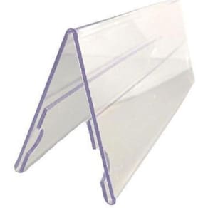 Porta Preço V 21X8Cm Display Prisma Buffet Etiqueta Mesa