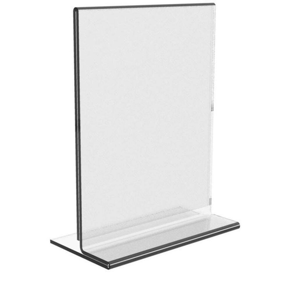 Display Acrílico 10x15cm T Invertido - Alta Qualidade