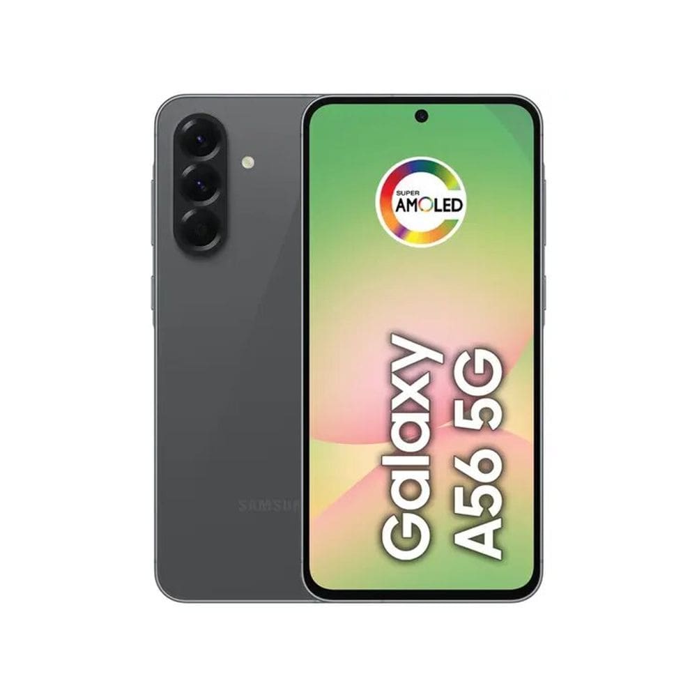 Smartphone Samsung Galaxy A56 256GB - Preto, 5G, Câmera Tripla 50MP, RAM 8GB, Tela 6.7"