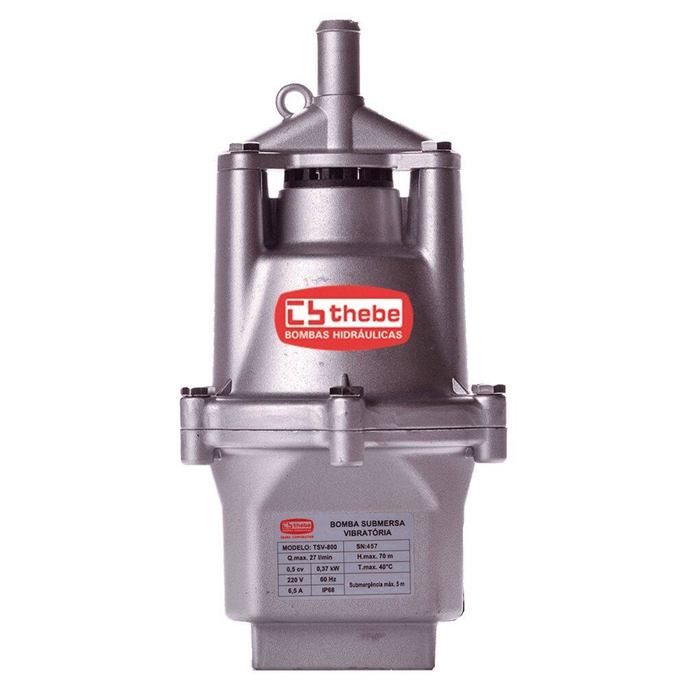 Bomba Submersa Vibratória Tsv-300 300w Monofásico Motor Thebe Ip68 220v