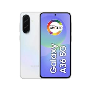 Smartphone Samsung Galaxy A36 256GB 5G - Branco, Câmera Tripla 50MP, RAM 8GB, Tela 6.7"
