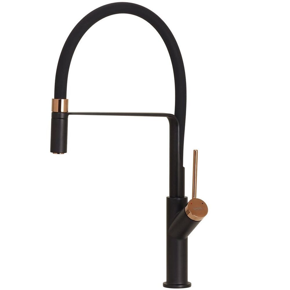 Misturador Monocomando Cannes 47,5cm X 24,5m Preto