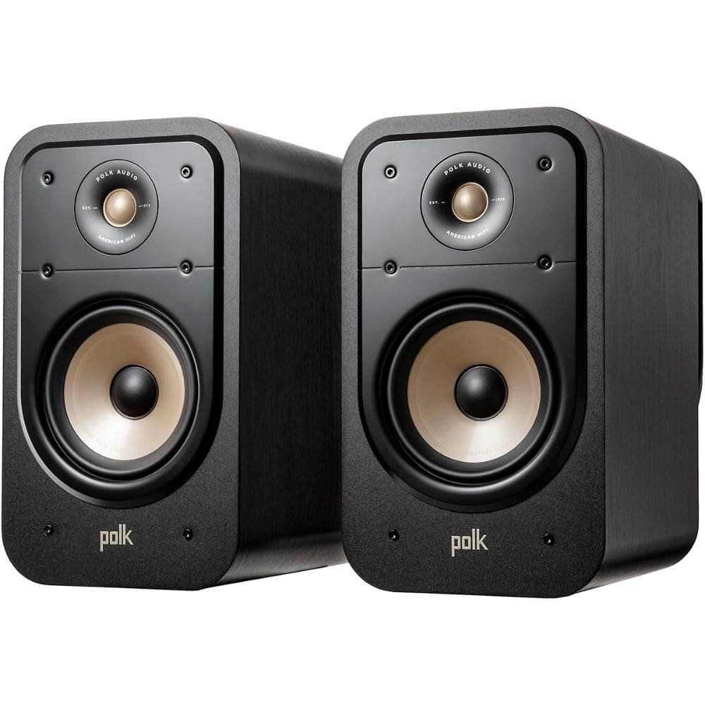 Polk Audio Signature Elite ES20 Par de Caixas Bookshelf Preto
