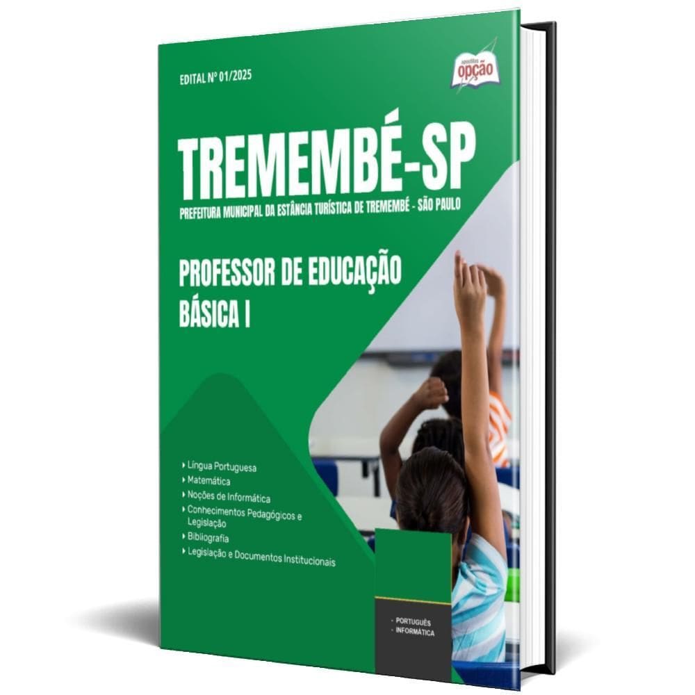Apostila Prefeitura Tremembé Sp 2025 Professor Educação
