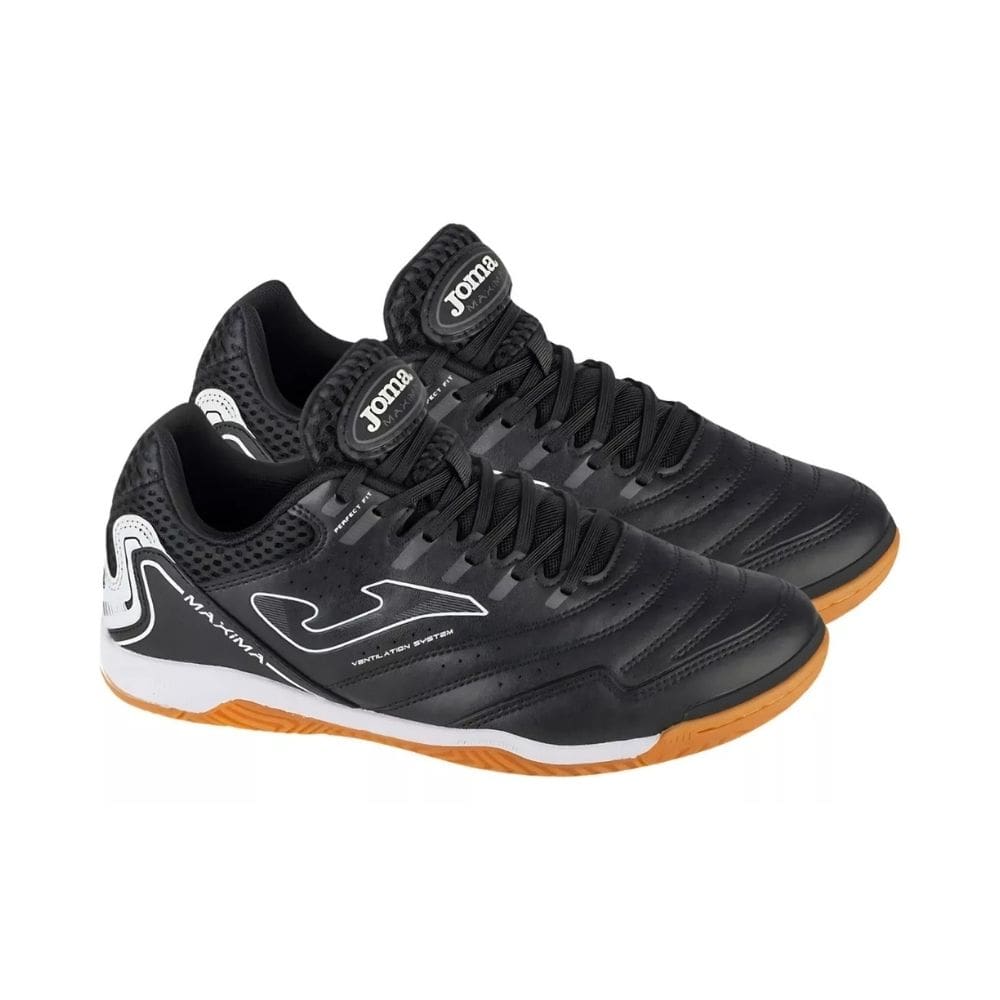 Chuteira De Futsal Joma Maxima Profissional Preta