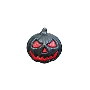 Decoração Halloween Mini Abóbora Terror Cor Preto