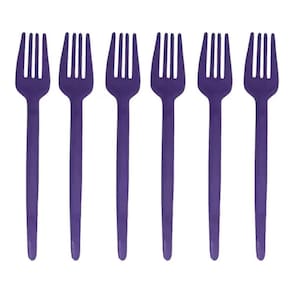 Garfinho Descartável Roxo Para Festas - 50 Unidades