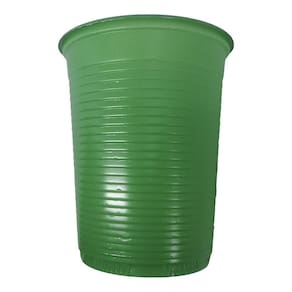 Copo Descartável Verde De Festa - 200ml - 50 Unidades