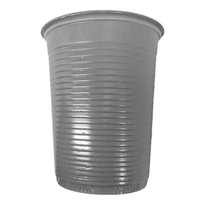 Copo Descartável Prata De Festa - 200ml - 50 Unidades