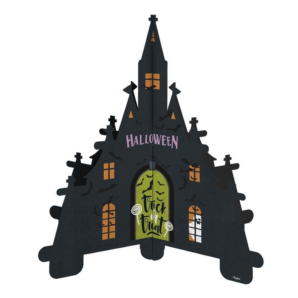 Centro De Mesa Casa Assombrada Halloween