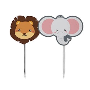 Picks Decorativos Bem Vindo A Selva - 4 Peças
