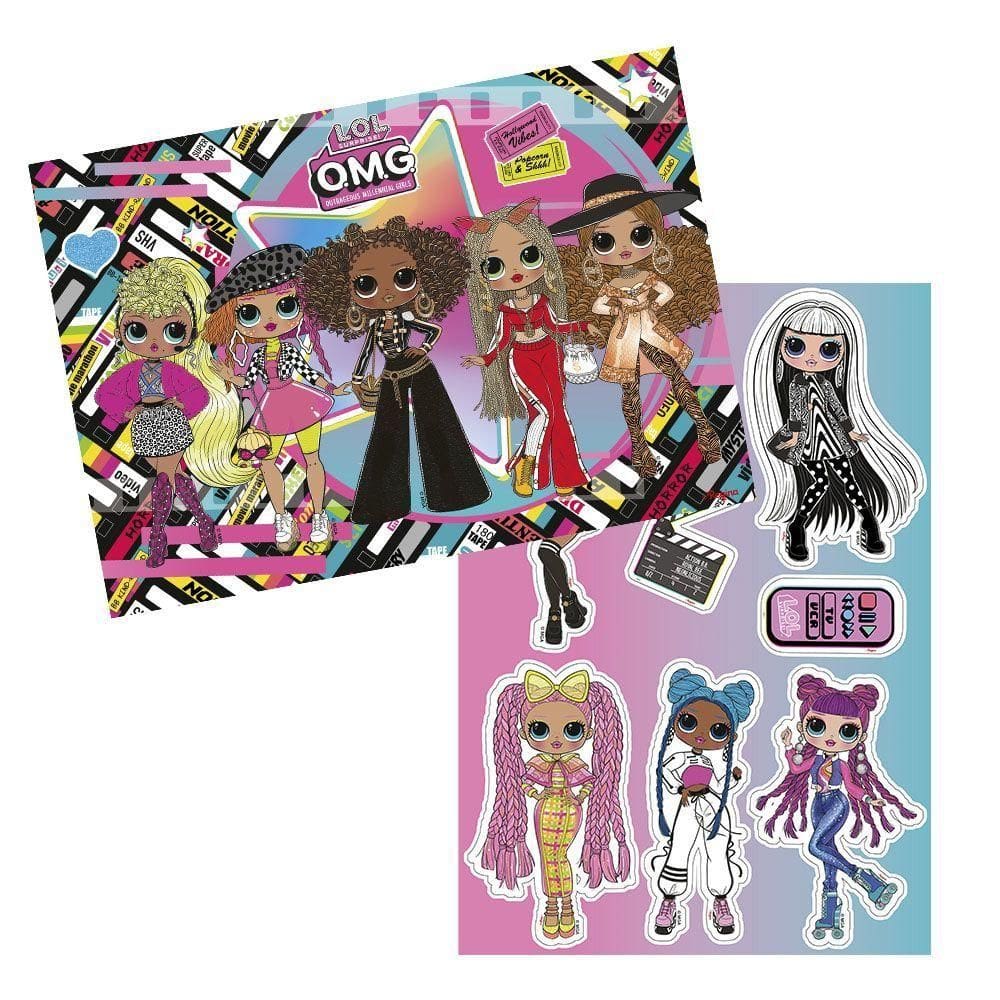 Kit Decorativo Lol Surprise Omg - 8 Itens