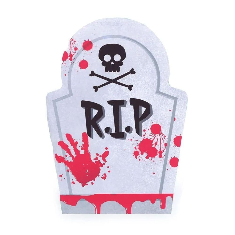 Guardanapo De Papel Lápide Halloween - 20 Unidades