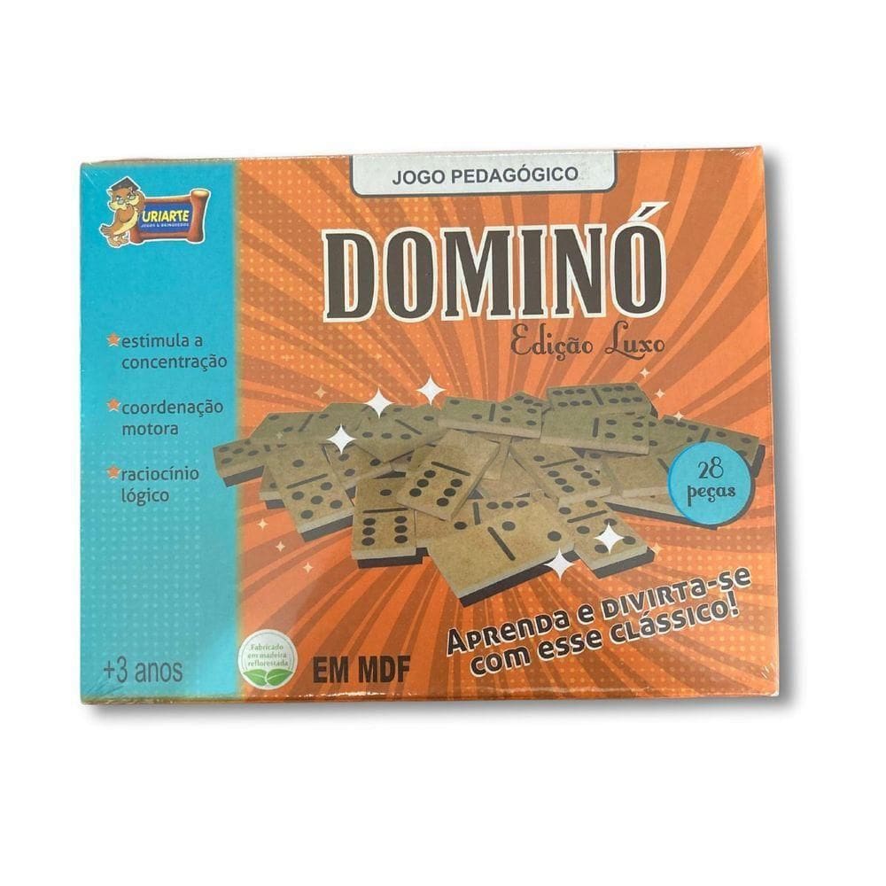 Jogo De Dominó Pedagógico Edição De Luxo