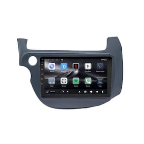 Central Multimídia Honda Fit 2009 2010 2011 2012 2013 Svart Tela de 9" 2GB de RAM Android Auto e Carplay + Câmera de ré