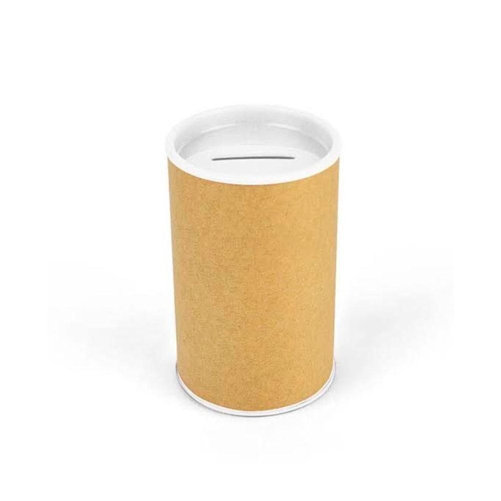 Cofrinho De Papelão Personalizável Branco - 6 Unidades