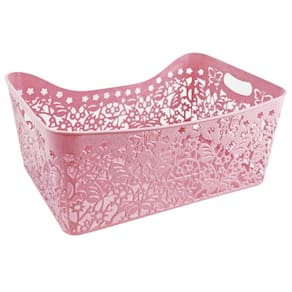 Organizador de Parede Rosa 34x24,5x14,5 cm Jacki Design