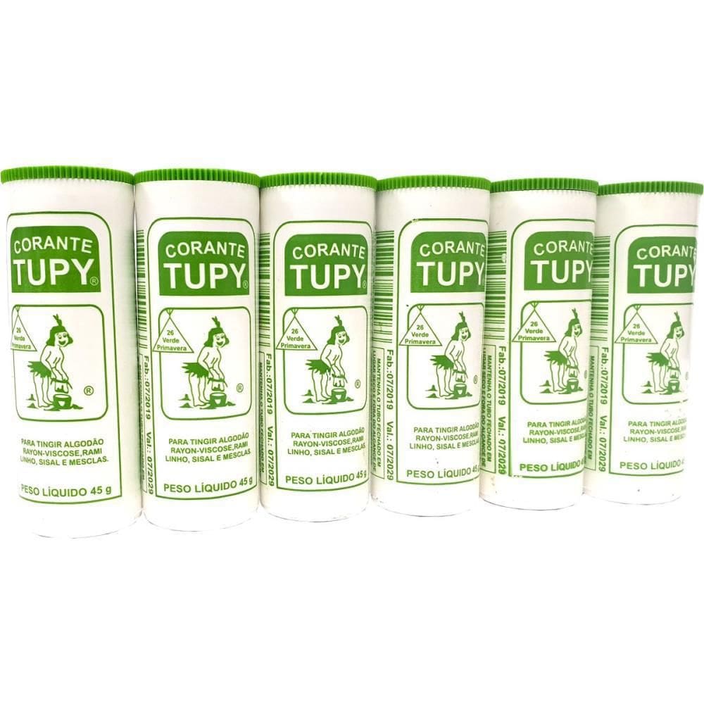 Corante Em Po Verde Primavera Tupy Algodao