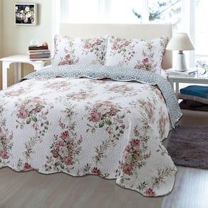 Colcha Cobre Leito Ultrassonic Dupla Face Estampada Queen 240x260cm - Alfenas