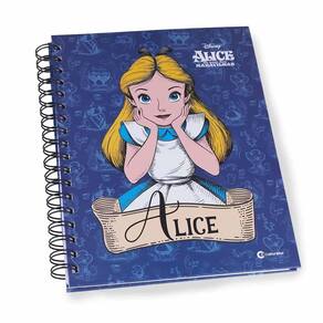 Caderno 1 Matéria 80 Folhas Culturama Wire Light Alice