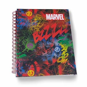 Caderno 1 Matéria 80 Folhas Culturama Wire Marvel