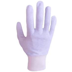 Kit Luvas De Algodão Antialérgica Antiestática 10 Pares P