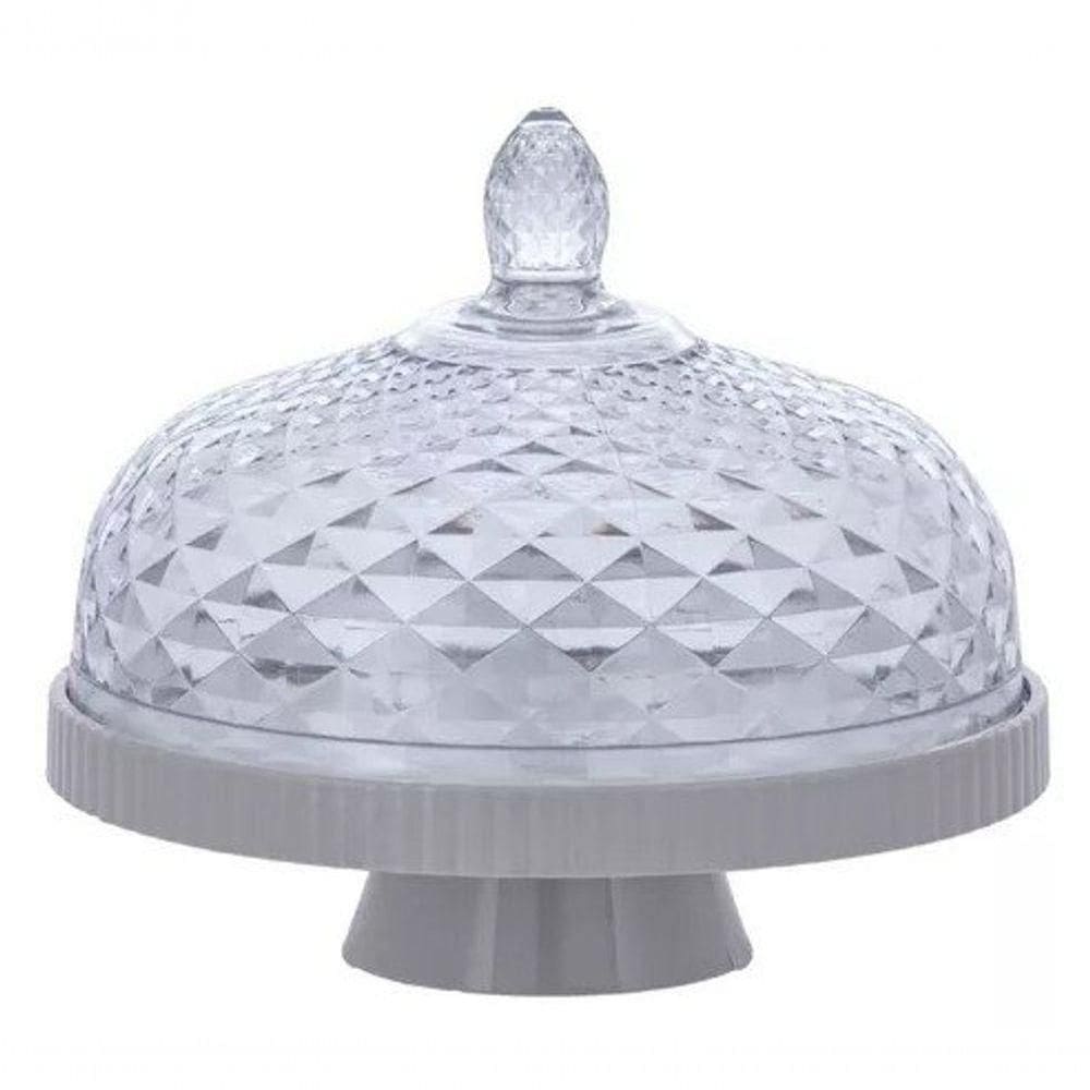 Queijeira 22cm Luxxor 1154 - Paramount Cinza