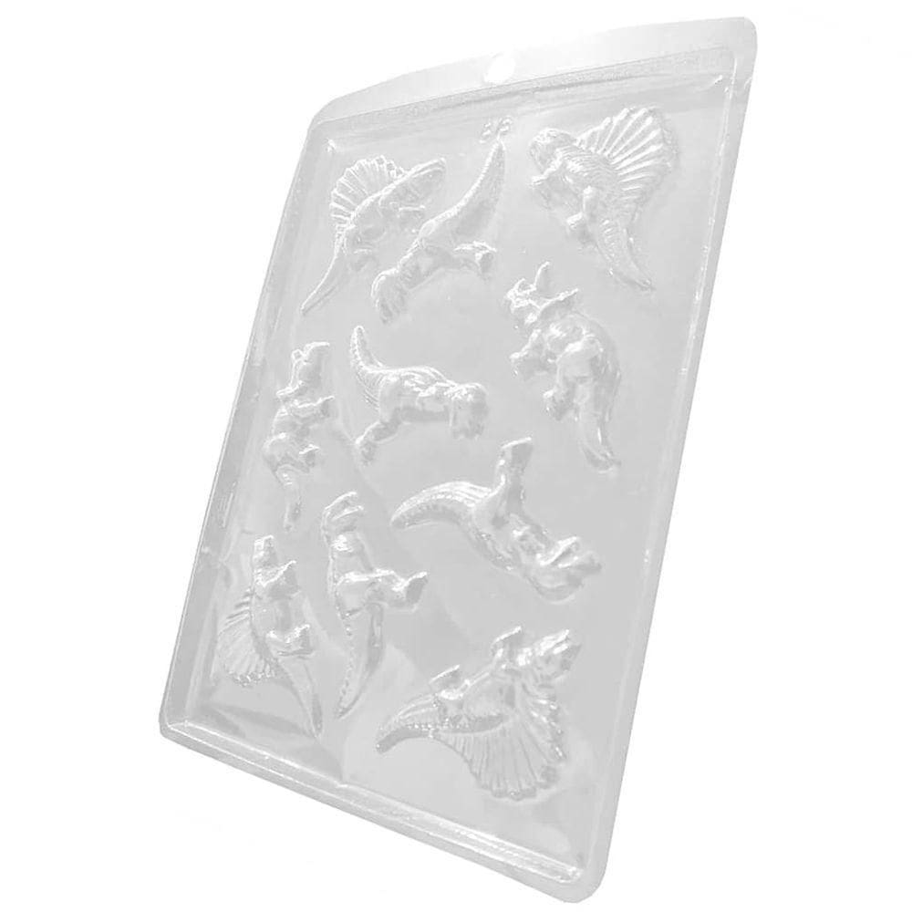Forma De Acetato Dinossauros - 10 Unidades