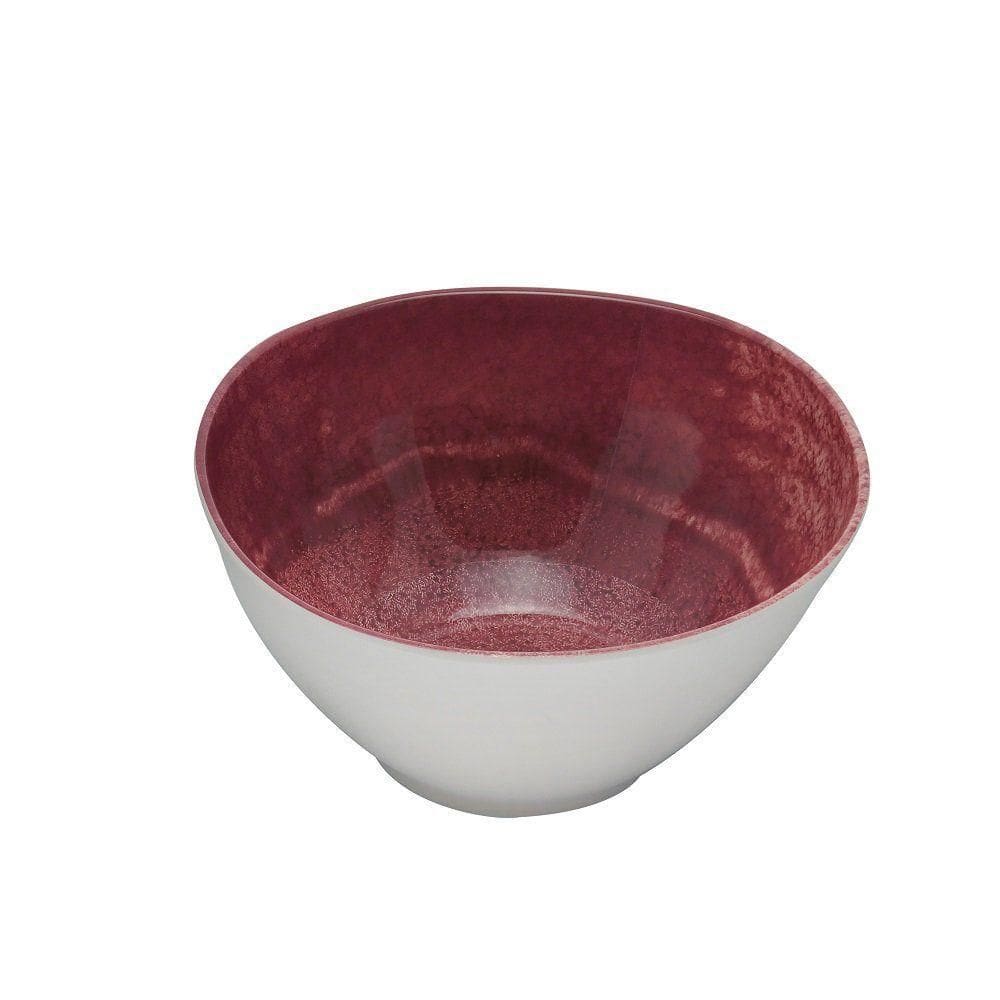 Saladeira Melamina Aqua Vermelho 27800 - Bon Gourmet