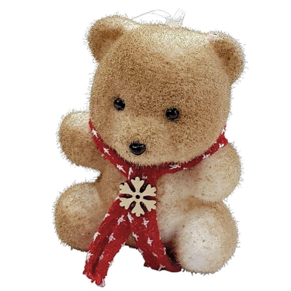 Urso De Natal Enfeite De Espuma