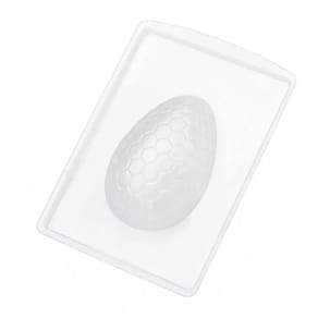 Forma De Acetato Ovo Colméia - 250g - 10 Unidades