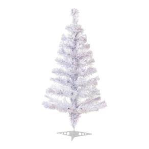 Árvore De Natal 120cm Branca Para Enfeitar - 1 Unidade
