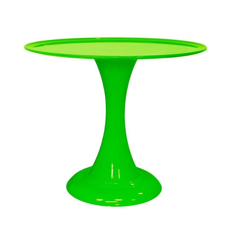 Boleira De Plástico Grande Gaia Verde Neon - 32cm