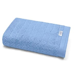 Toalha Banhao Buettner Nobre 100% Algodão Fio Penteado Línea 81cm X 1,50m Azul