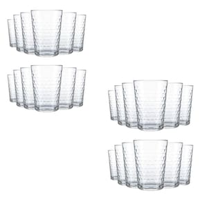 Conjunto 24 Copo Multiuso Batuque Água Sucos Refrigerante 265ml Vidro Nadir
