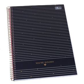 Caderno Tilibra Universitário You´re Golden 1 Matéria 80 Folhas