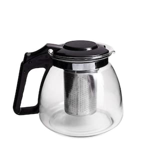 Chaleira De Vidro 900Ml Com Infusor De Metal Até 120ºc