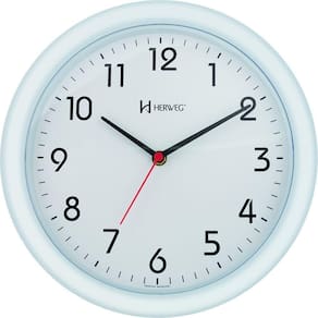 Relógio De Parede Quartz 28 Cm Branco - Branco