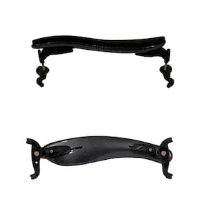 Espaleira Orquezz Wolf Preto Carbono Para Violino 4/4 - 3/4