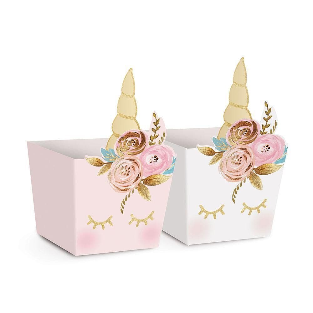 Cachepot De Papel Unicórnio - 8 Unidades
