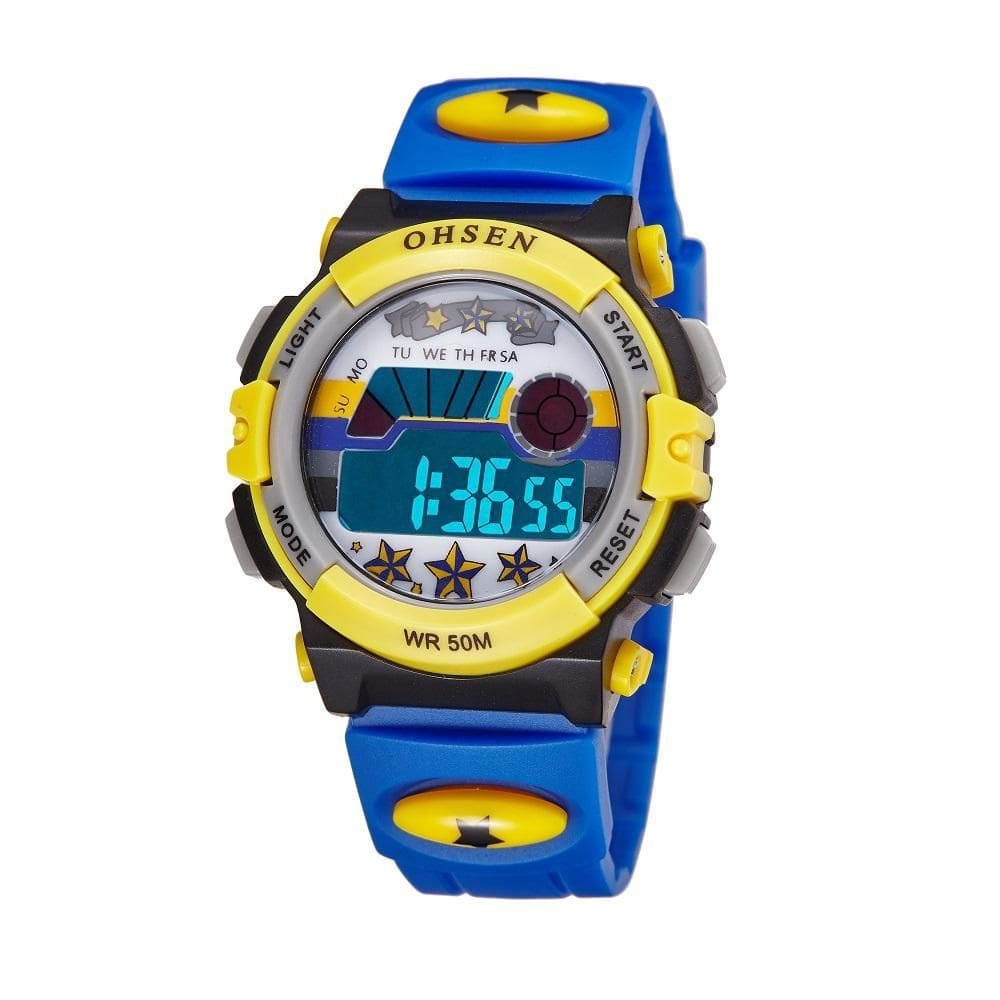 Relógio De Criança Infantil Ohsen 1603 Esportivo Digital Led
